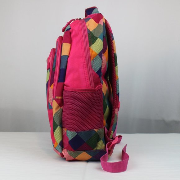 Free w/ Purchase- Zomzaa Multi Colored Backpack Cushioned Straps Lots of Pockets - Picture 3 of 16